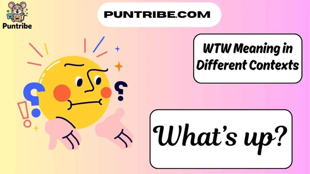 WTW Meaning in Different Contexts