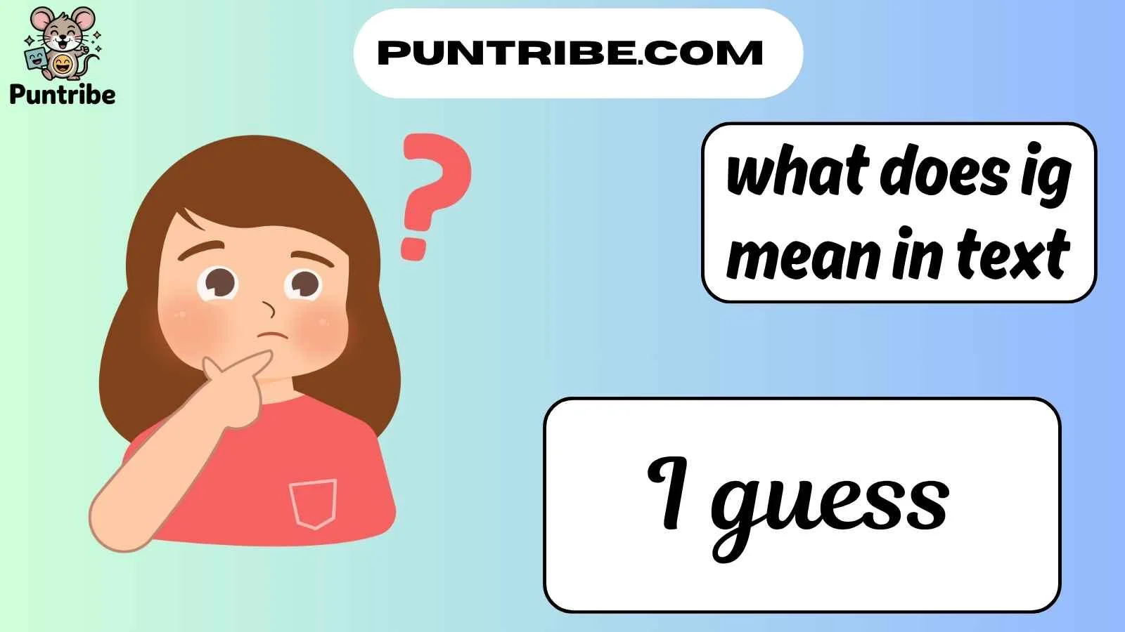 what does ig mean in text
