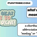 what does mk mean in text