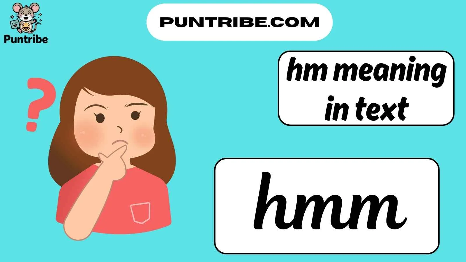 hm meaning in text