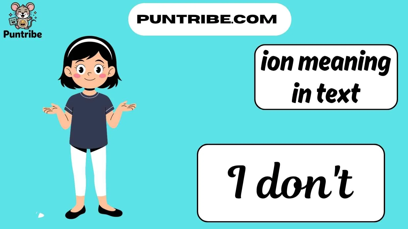 ion meaning in text
