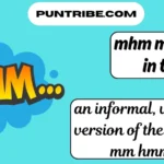 mhm meaning in text