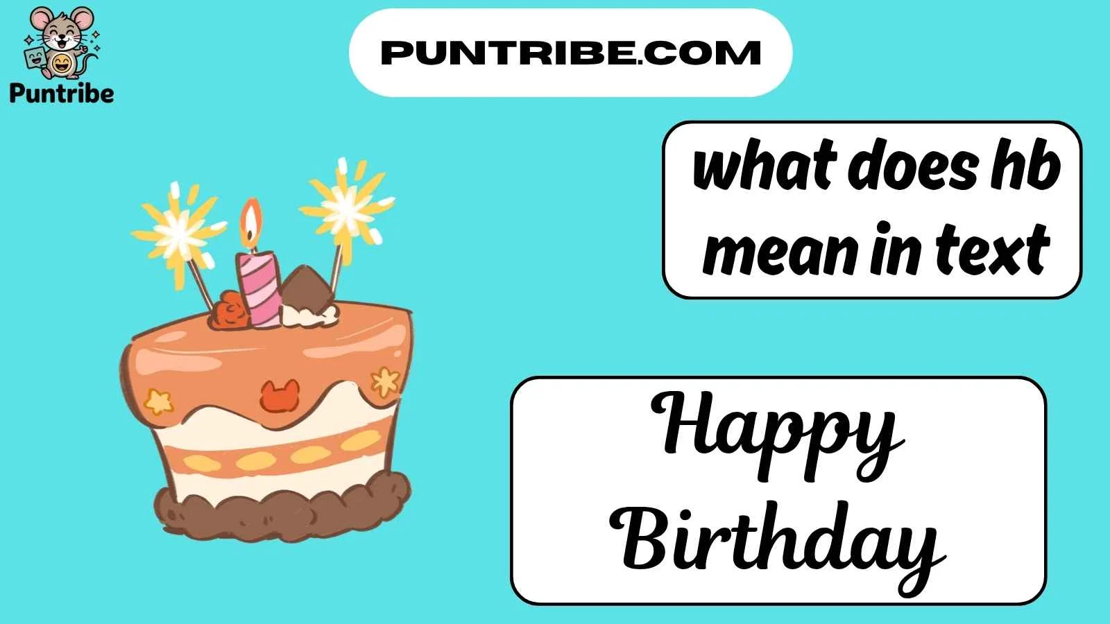what does hb mean in text