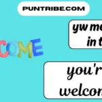 yw meaning in text